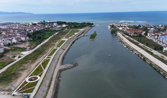 Ordu'da "Büyük Melet Projesi"nin üçüncü etap çalışmaları sürüyor