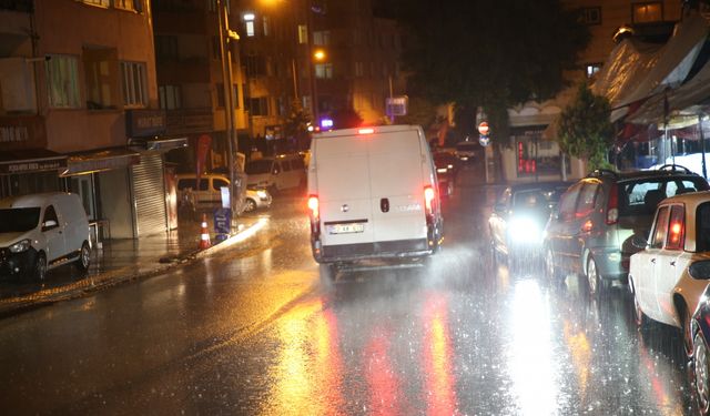 Ordu'da sağanak etkili oldu