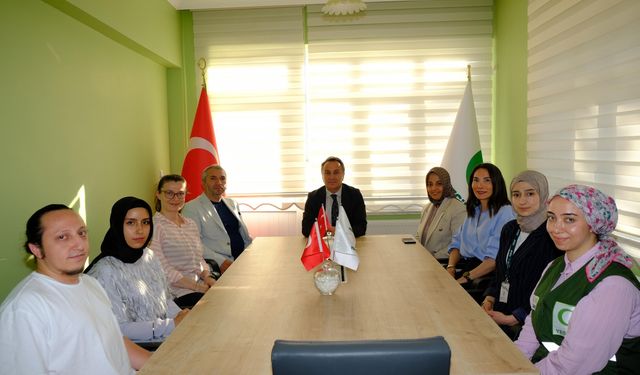 TOGÜ Rektörü Yılmaz'dan Yeşilaya ziyaret