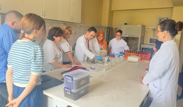 Trabzon Su Ürünleri Merkez Araştırma Enstitüsü ev sahipliğinde teknik eğitim düzenlendi
