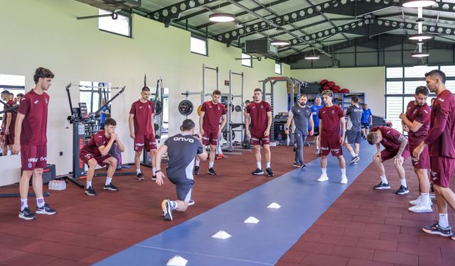 Trabzonspor'da yeni sezon hazırlıkları