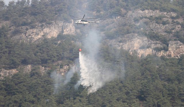 ARICAK KÖYÜ'NDE ALEVLER YENİDEN YÜKSELDİ