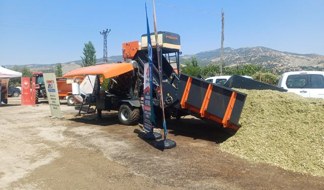 Bolu'da alınan silaj paketleme makinesi çiftçilerin kullanımına sunulacak
