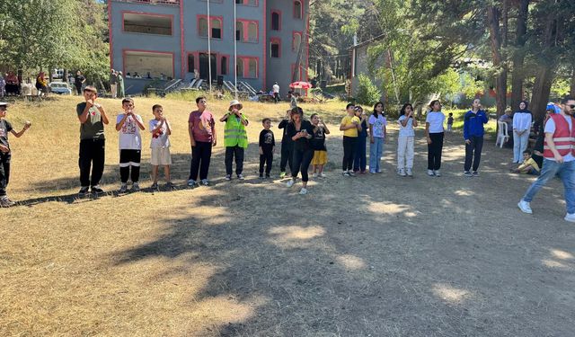 Çorum'da Altı Nokta Körler Derneği geleneksel piknik etkinliği gerçekleştirdi