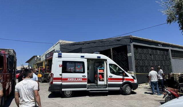 Çorum'da atık yağ tankına düşen anne ile oğlu öldü