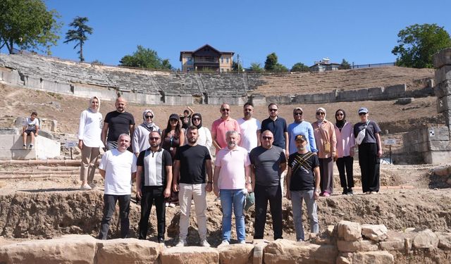 Düzce'de Prusias Ad Hypium Antik Kenti'ndeki kazı çalışmalarında sona yaklaşıldı