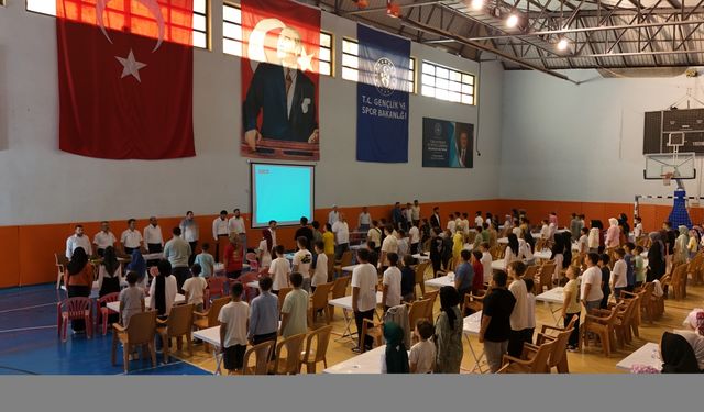 Düzce'de yaz Kur'an kursları bilgi yarışması ve futbol turnuvası düzenlendi