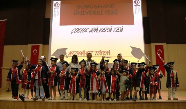 Gümüşhane Üniversitesi'nin yaz atölyeleri etkinlikleri tamamlandı