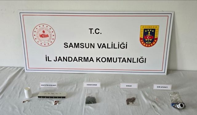 Samsun'da düzenlenen uyuşturucu operasyonunda 1 kişi yakalandı