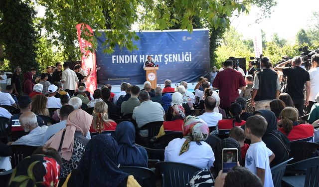 Tarım ve Orman Bakanı Yumaklı, Düzce'de fındık hasadına katıldı: