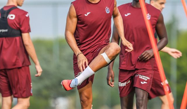 Trabzonspor, Kocaelispor maçı hazırlıklarını sürdürdü