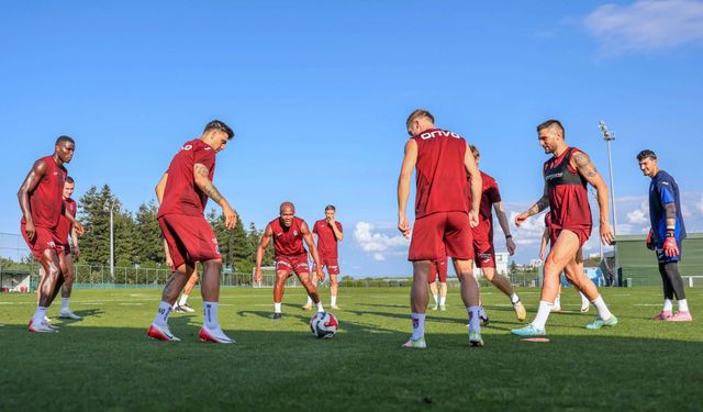 Trabzonspor, Kocaelispor maçı hazırlıklarını tamamladı