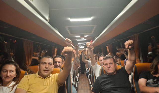İŞÇİLER KIBRIS VE DİDİM'E UĞURLANDI