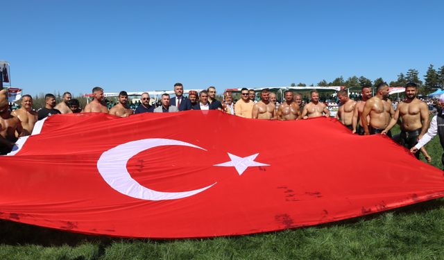 Amasya'da yağlı güreş organizasyonu