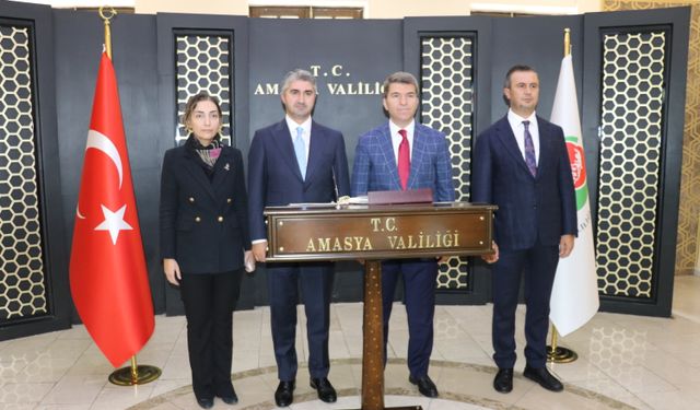 Bakan Yardımcısı Tarıkdaroğlu, Amasya'da ziyaretlerde bulundu