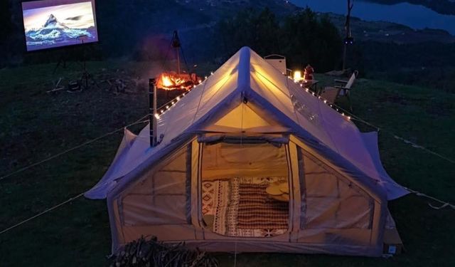 Çorum'da 2. Oğuzlar Yamaç Paraşütü Festivali sona erdi
