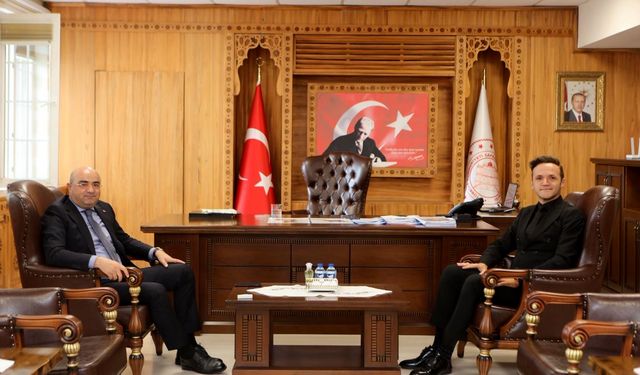 Karabük Cumhuriyet Savcısı Yılmaz'dan Safranbolu Kaymakamı Baskın'a ziyaret