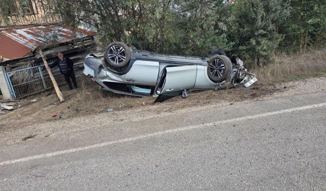 KONTROLDEN ÇIKTI, YARALILAR VAR
