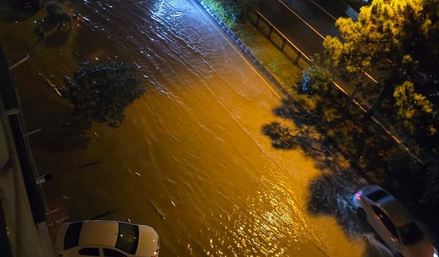 Ordu'da sağanak etkili oldu