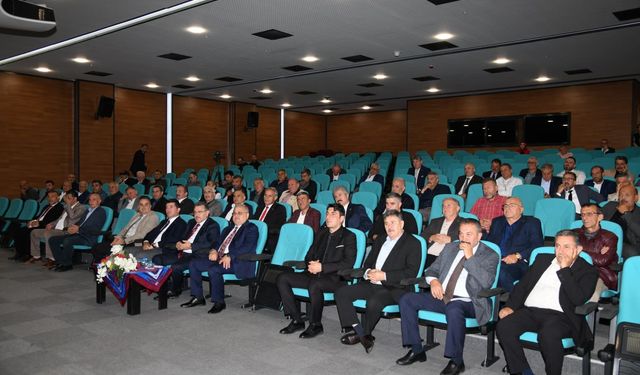 Ortahisar Muhtarlar Derneği'nin olağanüstü genel kurulu yapıldı