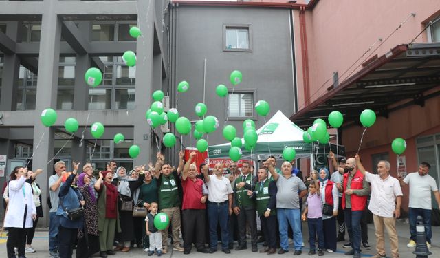 Rize Yeşilay gönüllülerinden sigara bağımlılığına balonlu mesaj
