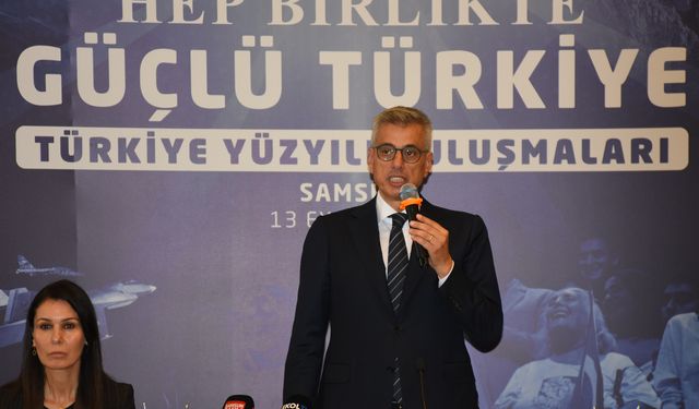 Sağlık Bakanı Memişoğlu Samsun'da Türkiye Yüzyılı Buluşmaları'nda konuştu: