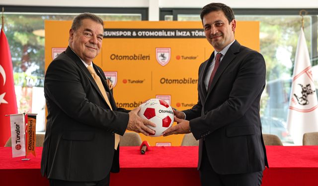 Samsunspor, Otomobilen firması ile sponsorluk anlaşması imzaladı