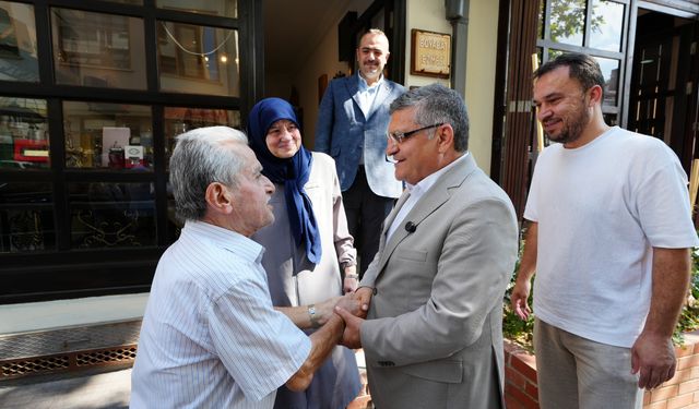 Sinop Valisi Özarslan, 'İlin Ahisi' seçilen Gürbüz'ü ziyaret etti
