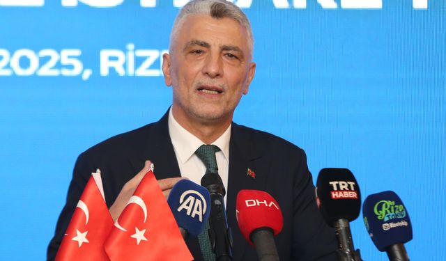 Ticaret Bakanı Bolat, Rize'de konuştu: