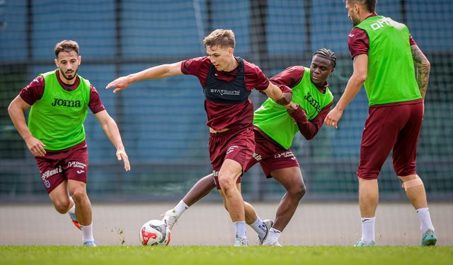 Trabzonspor, Fatih Karagümrük maçının hazırlıklarına başladı