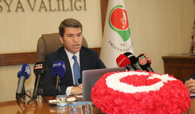 Amasya Valisi Bakan, görevdeki 1 yıllık süreyi değerlendirdi