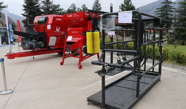 Amasya'da çiftçilere hibe destekli tarım ve hayvancılık ekipmanları verildi