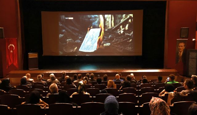 Amasya'da Filistin Film Günleri düzenlendi