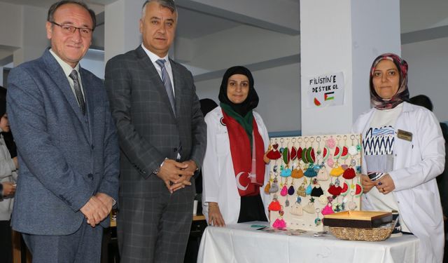 Amasya'da Filistin'e Destek Kermesi düzenlendi