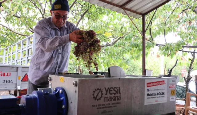 Antalya'da pekmez üreticisine teknolojik destek