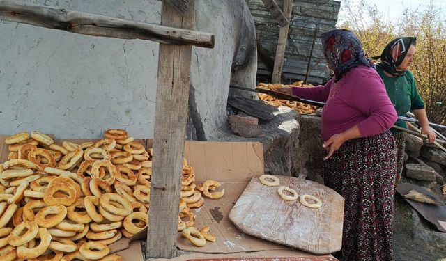 Bolu'da kadınlar 'kürül' geleneğini imece usulü yaşatıyor
