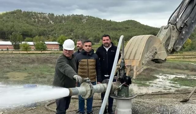 Boyabat'ta yeni içme suyu kaynağı bulundu