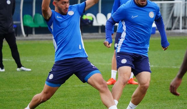 Çaykur Rizespor'da Samsunspor maçı hazırlıkları başladı