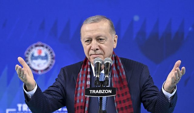 Cumhurbaşkanı Erdoğan, Trabzon'da yapımı tamamlanan tesis ve projelerin açılış töreninde konuştu: (3)