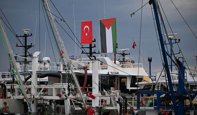 Düzce'de Küresel Sumud Filosu'na destek programı düzenlendi