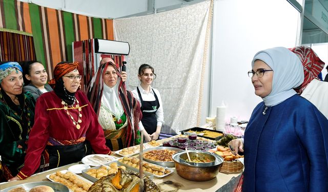 Emine Erdoğan, 5. Rize Gastronomi Günleri'ne katıldı