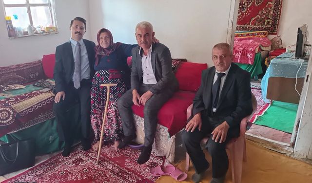 Göynücek'te yaşlılar ziyaret edildi