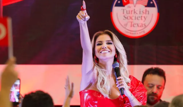 Gülben Ergen Amerika turnesine Dallas'tan başladı
