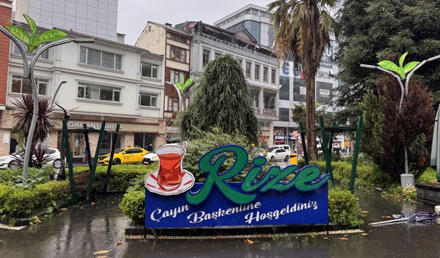 Rize son 48 yılın en çok yağışını eylülde aldı