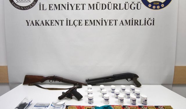 Samsun'da uyuşturucu operasyonunda 2 şüpheli yakalandı