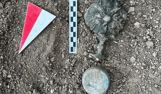 Satala Antik Kenti'nde Mısır Tanrıçası İsis'in bronz büstü bulundu