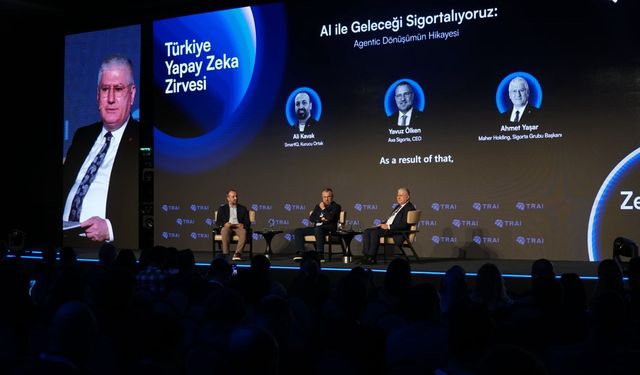 Sigorta sektörünün temsilcileri Türkiye Yapay Zeka Zirvesi'nde bir araya geldi