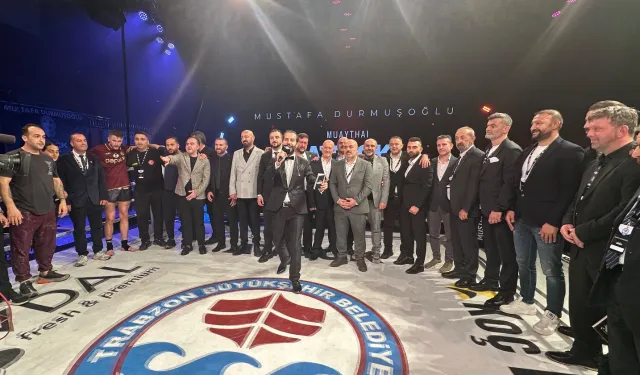 Trabzon'da 'Attack Muaythai' unutulmaz anlara sahne oldu