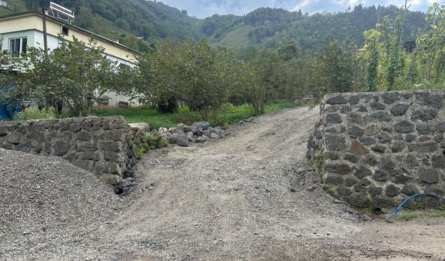 Trabzon'daki diyaliz hastasının yol sorunu çözüldü