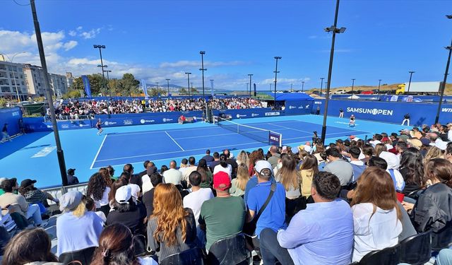 Uluslararası Samsun Açık WTA 125 Tenis Turnuvası sona erdi